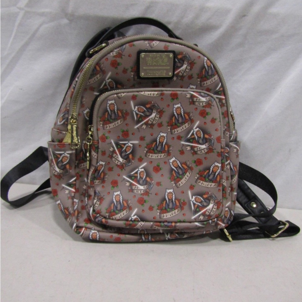 Loungefly Star Wars Ahsoka Tano “I Am No Jedi” Tattoo Mini Backpack